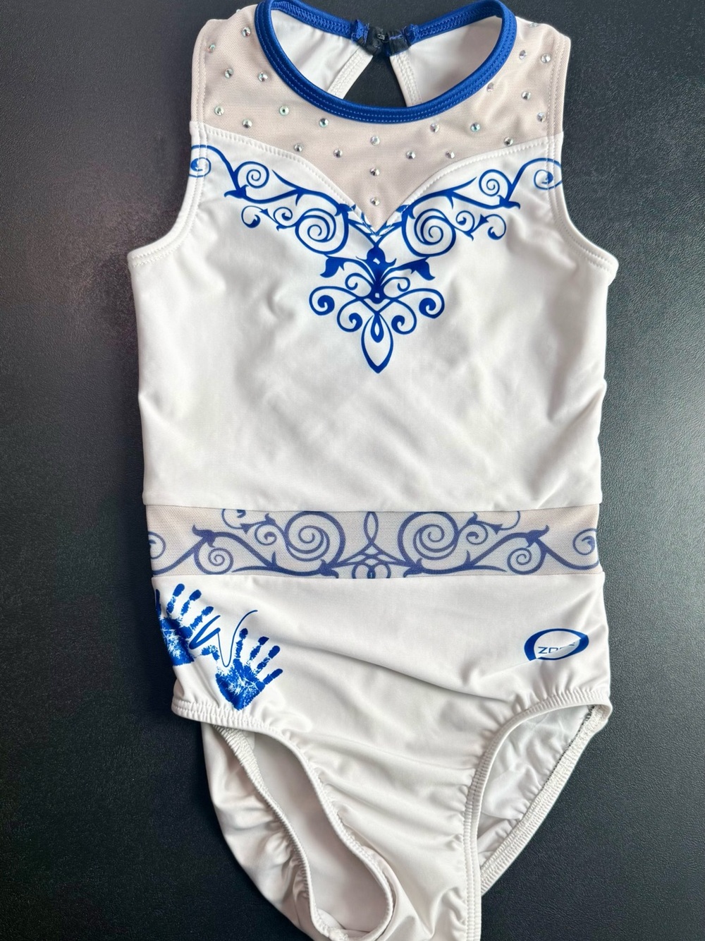 Chalk Warrior x Ozone Gymnastics Leotard YL